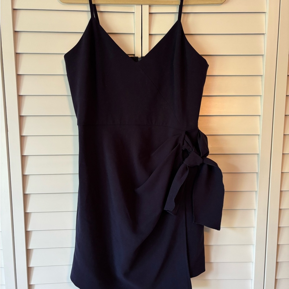 French Connection Tie Front Mini Dress